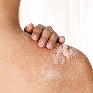 Exfoliating scrub