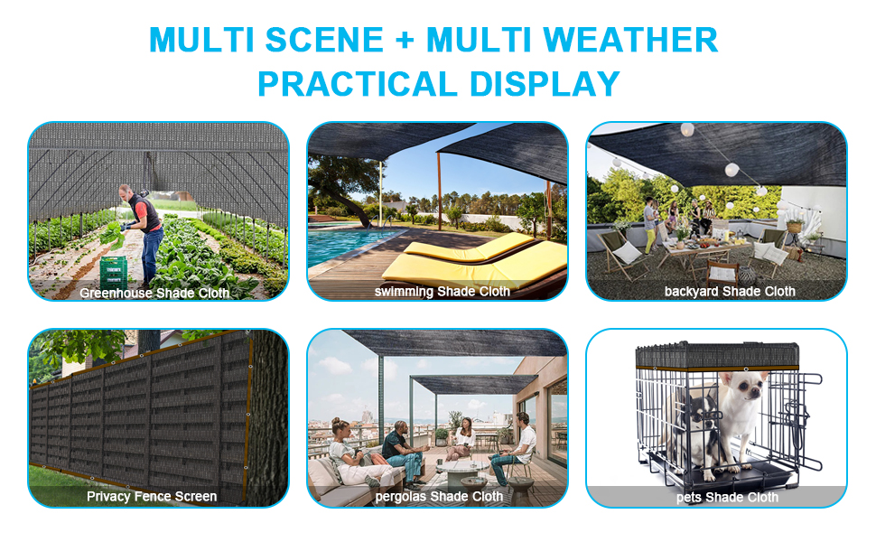 Shade Cloth for Garden Plants Greenhouse 6070 Outdoor