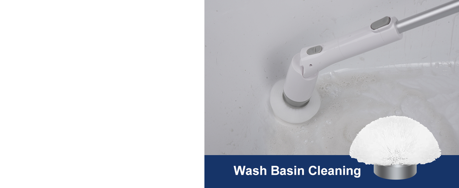 LABIGO Electric Spin Scrubber LA2 Pro, Shower Scrubber with Display，2