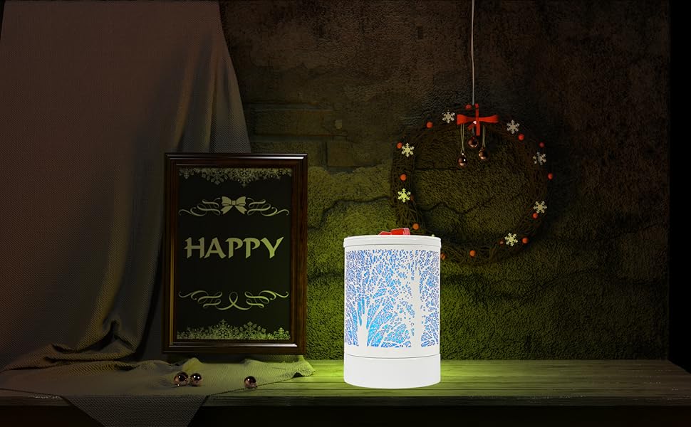 Electric wax warmer white