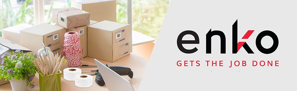 Enko, Zebra, 4x3", Labels, Stickers, barcode