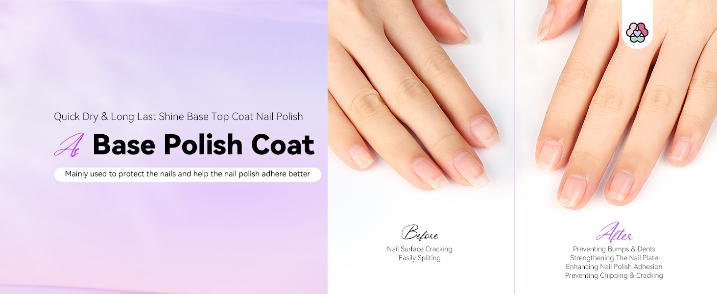 base polish coat 