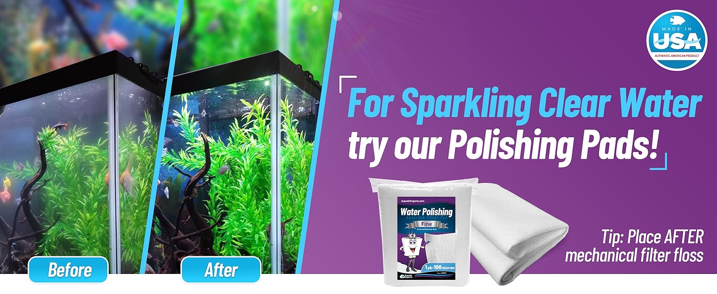 Aquarium Polishing Filter Pad Aquarium Filter Pad