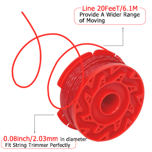 Amazon.com : Dilsuaco CMZST080 CMZST0803 8pcs String Trimmer