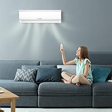 Smart cooling system for home comfort with mini split
