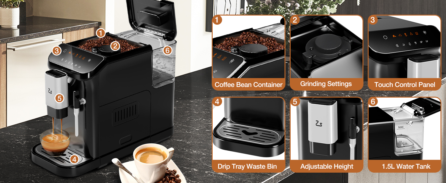 Fully Automatic Espresso Machin