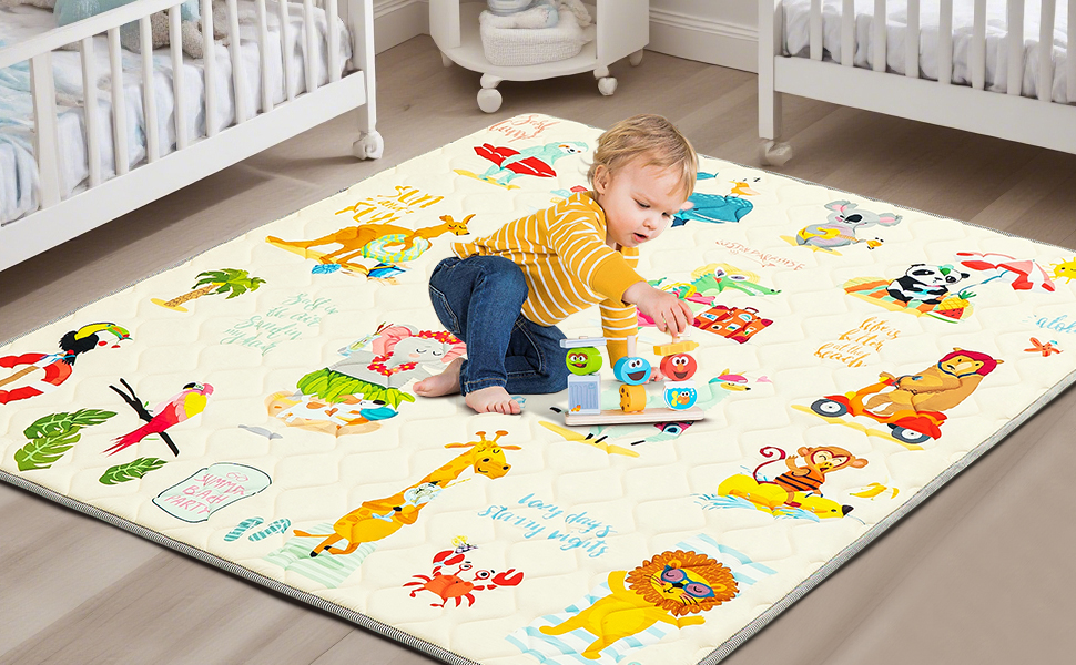 Beach Animals paly mat