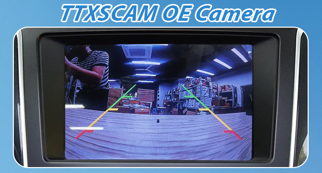 TTXSCAM OE Backup Camera Compatible with Ford Explorer 2011 2012 2013 2014 2015