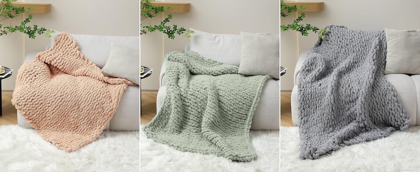 Chunky Yarn for Hand Knitting Cozyful 10 Chunky Chenille