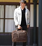 large leather briefcase