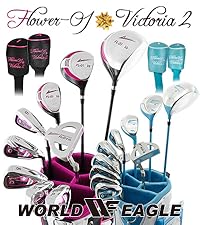 Amazon.co.jp: WORLD EAGLE FL-01V2 A/Blue クラブセット 10本