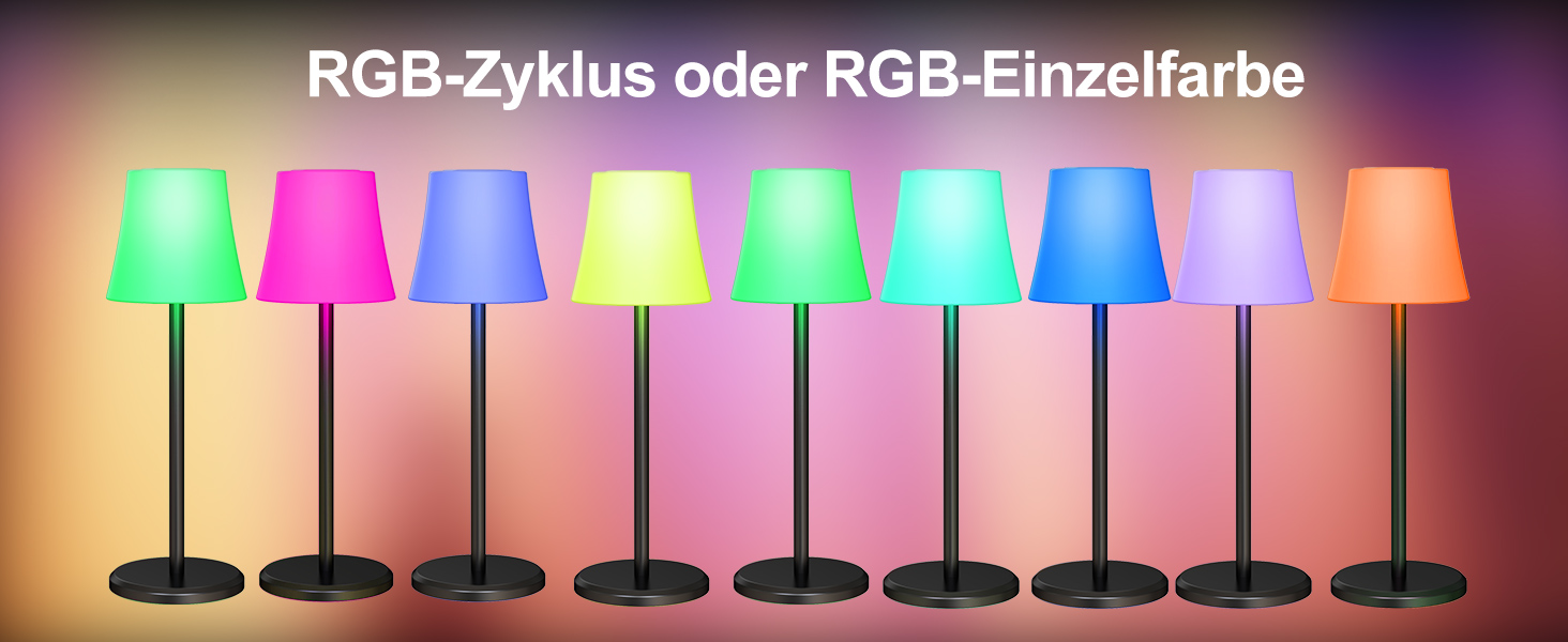 Tischlampe Kabellos