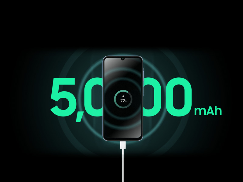 Batería llena con carga super rápida