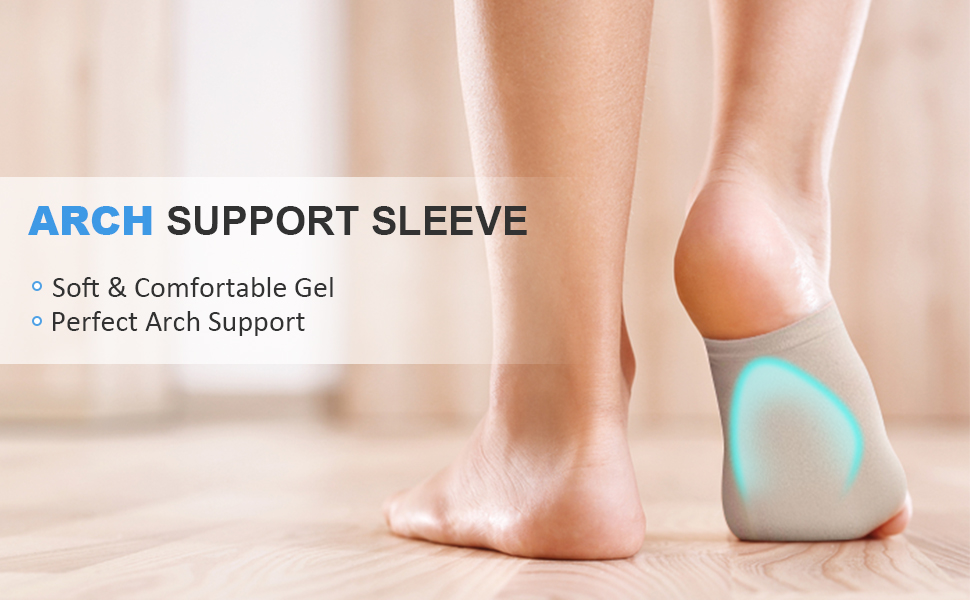 Dr.Pedi 2 Pair Arch Support Socks for Women Compression