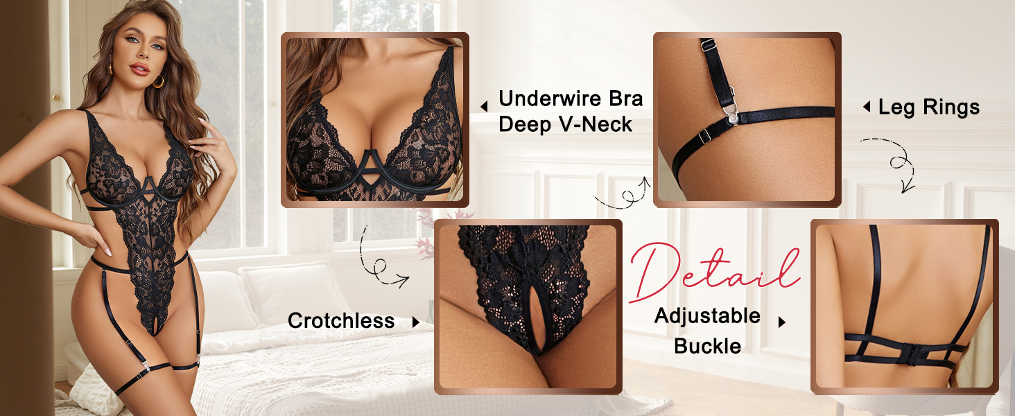 black lingerie