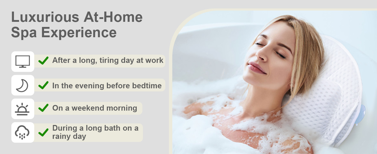 full body Bath Pillow