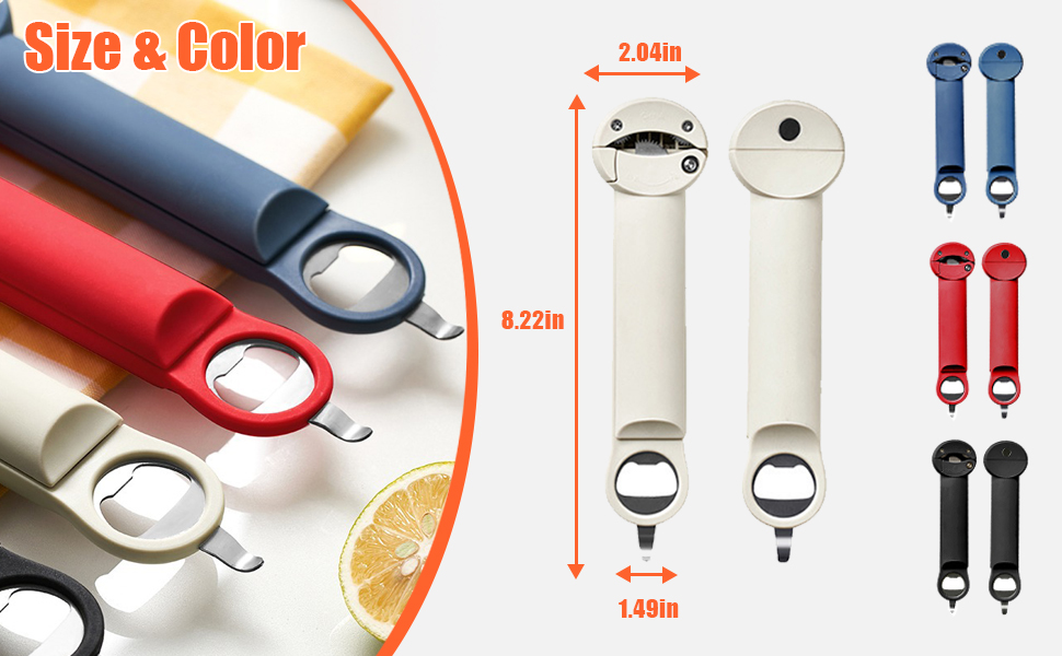 Seinohome Jar Opener, Seinohome Multifunctional Retractable