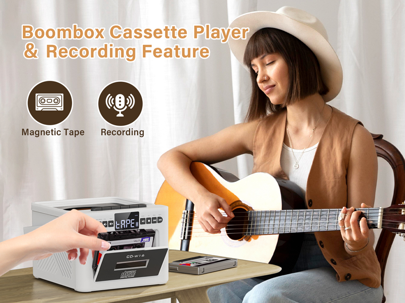 cd cassette player combo