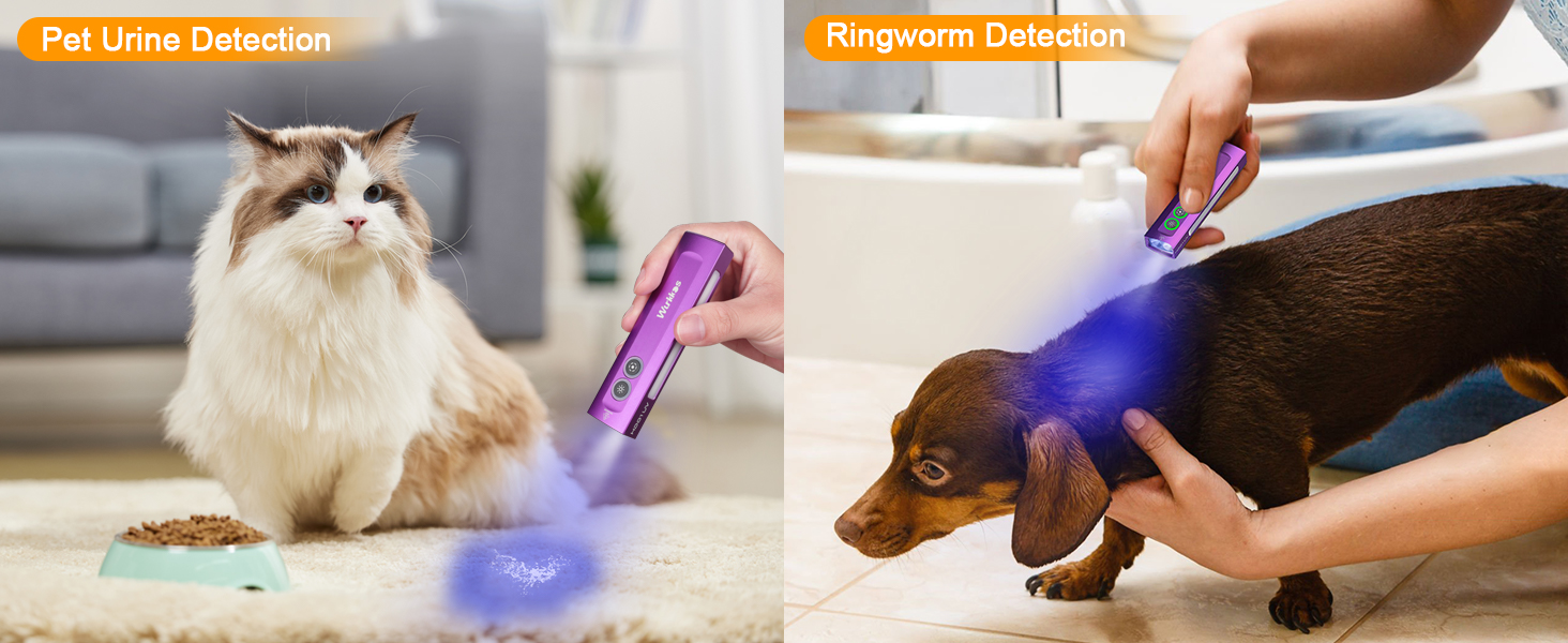 Wurkkos HD01 UV Flashlight, Rechargeable EDC Flashlight, Led Flashlight