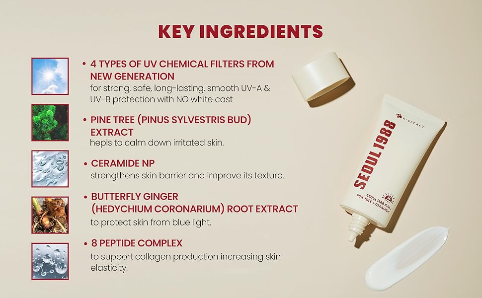 K-SECRET SEOUL 1988 Sun Pine Tree Ceramide A+ M3