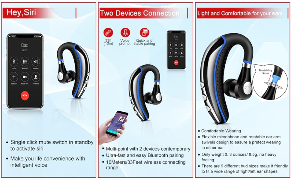 BLUETOOTH EARPIECE
