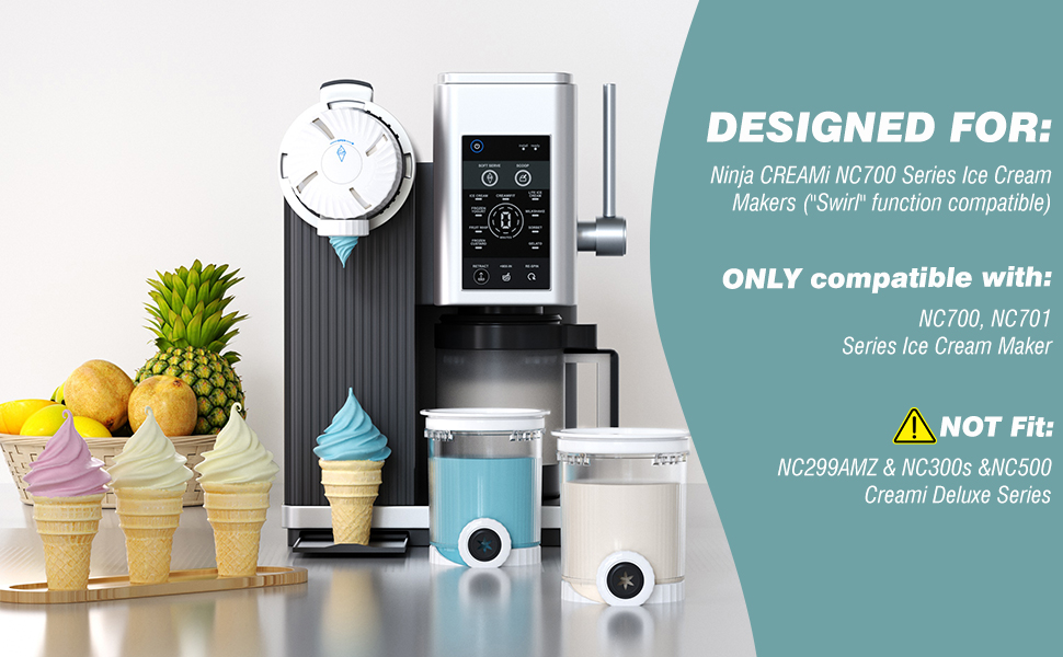 Containers Replacement for Ninja Swirl