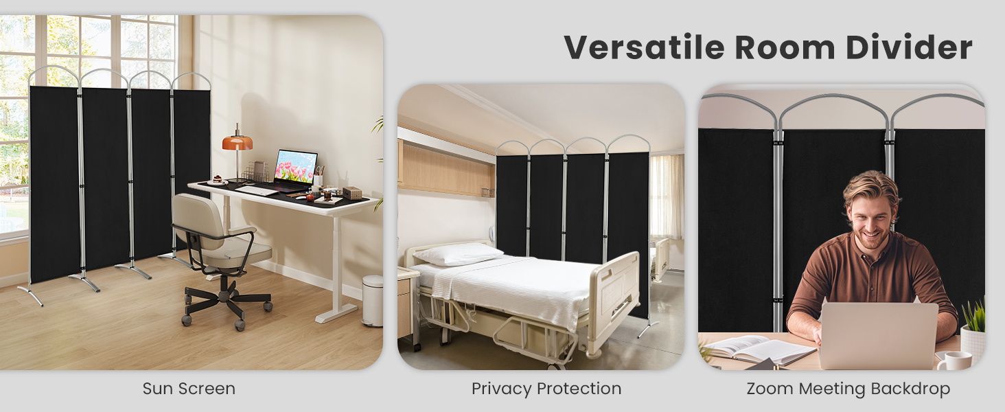 Wall Divider and Separator for Home Office