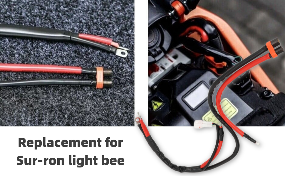 Surron Light Bee Replacement Battery Cables / Wires