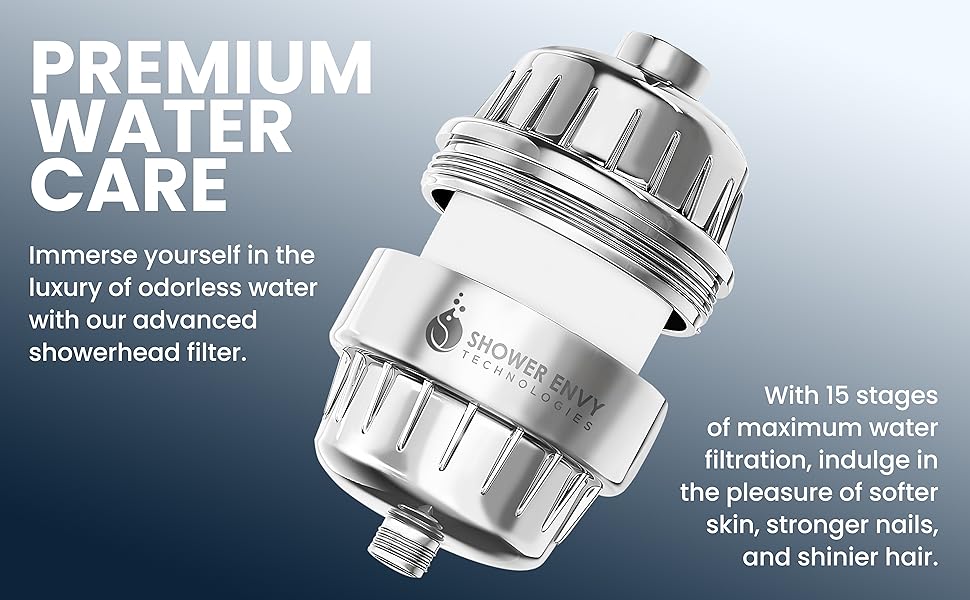 (Official) Shower Envy 5.0 Showerhead By Ecowater Filtered Shower