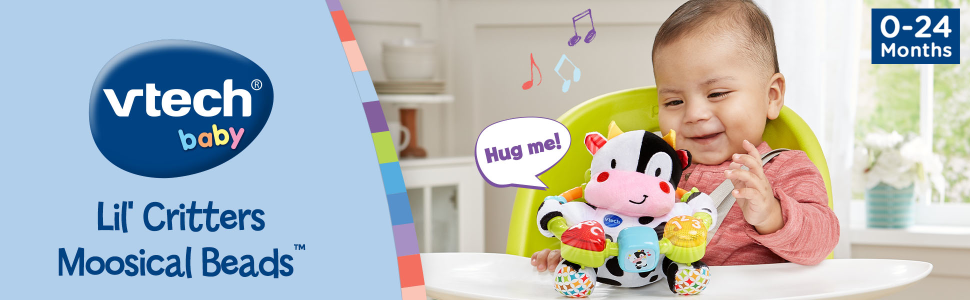 vtech baby; Lil' Critters Moosical Beads; 0-24 Months