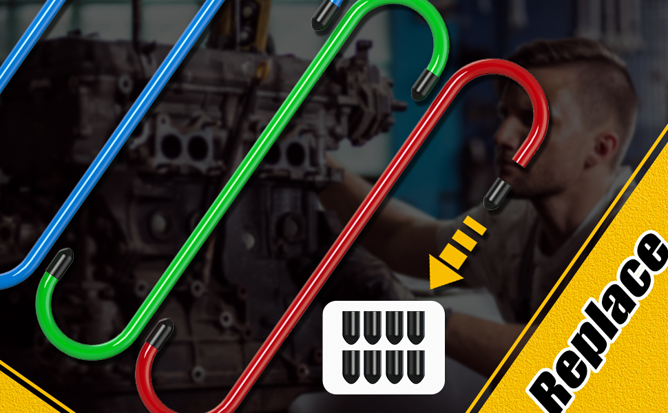 Backitchen 8 Pcs Brake Caliper Hangers Brake Caliper Hooks