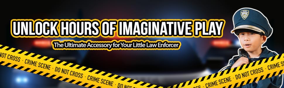 Handcuffs for Kids Safety Toy Cop Cuffs Police Officer Role Play Hand Cuffs