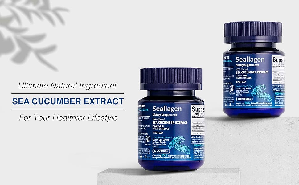 Marine Essence Seallagen Sea Cucumber Extract Supports