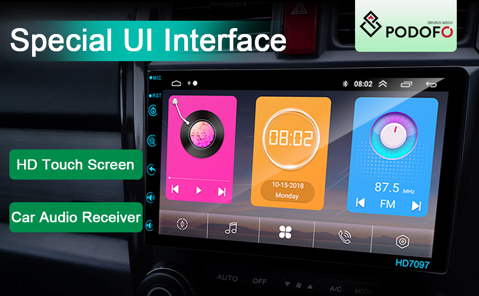 ANDROID - ponpon Amazon.com: Podofo Double Din Android Car Stereo Radio 7