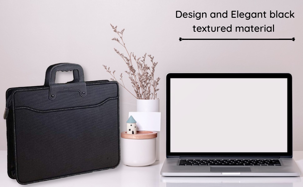 Istara A3 Portfolio Documents File Storage Bag with Zipper Artist