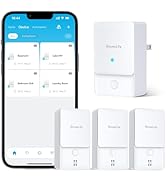 GoveeLife WiFi Water Ieak Detector 2 for Home, Smart Water Ieak Sensor 3 Pack with 100dB Adjustab...