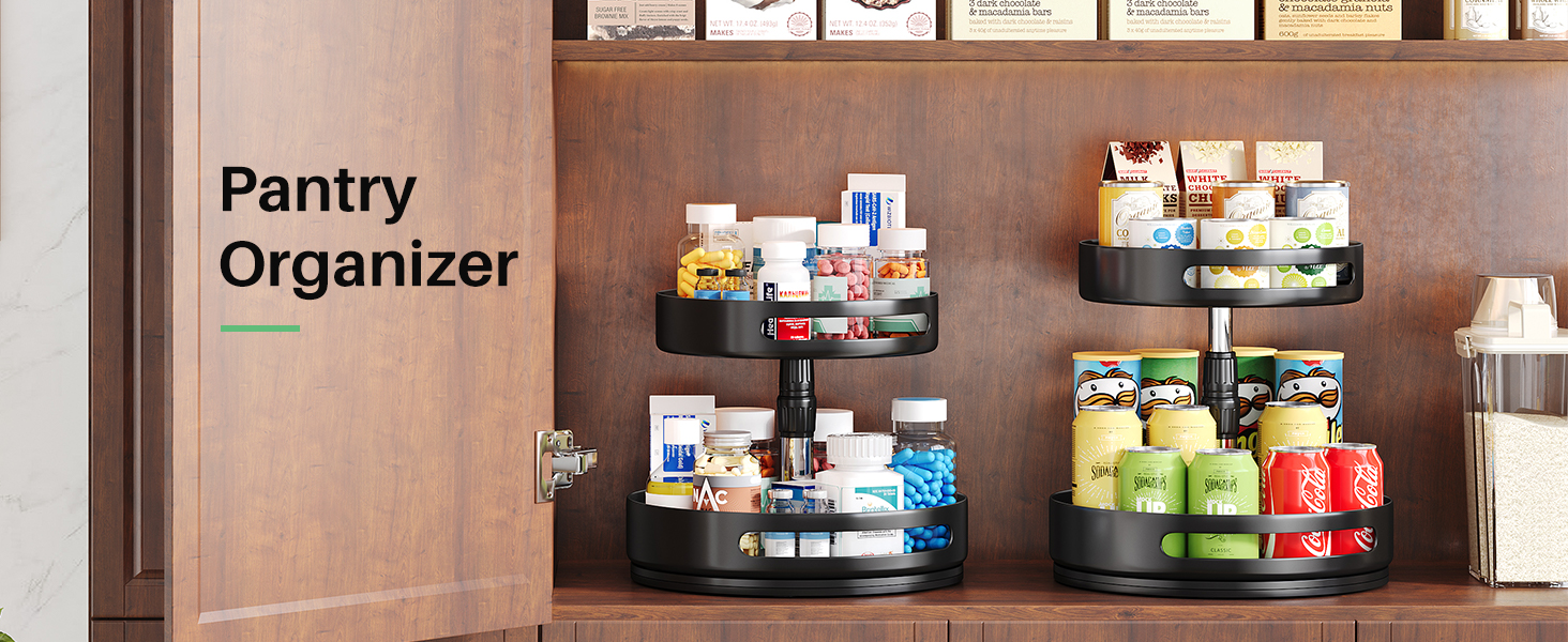 pantry lazy susan organizer