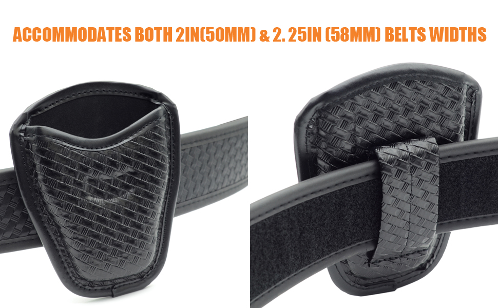 ROCOTACTICAL Open Top Cuff Case for Law Enforcement Duty