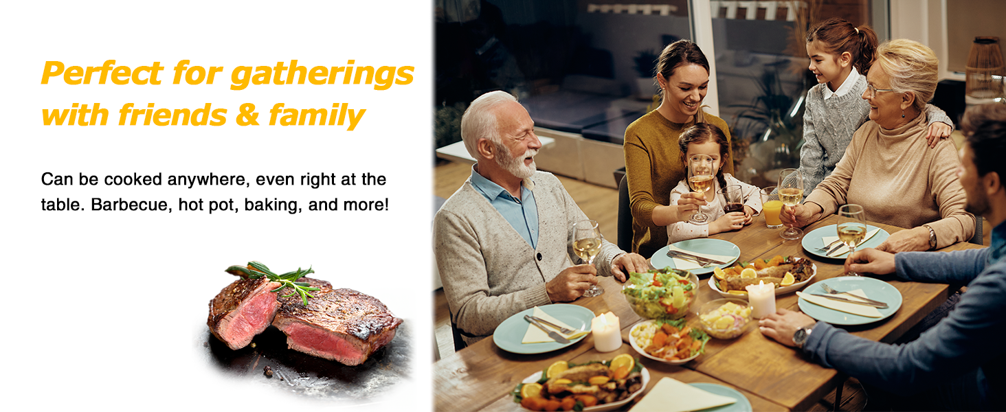 XKitchen Portable Induction Cooktop, 1800W Induction Burner