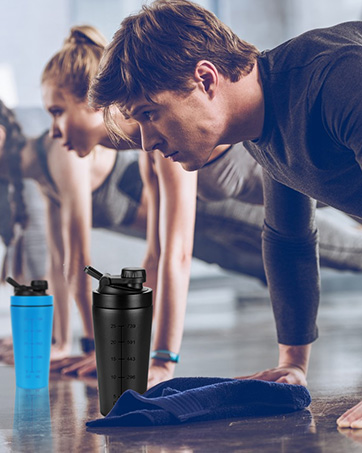 Protein Shaker ist dein bester Fitnesspartner
