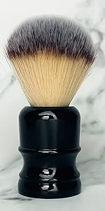 executive shaving medium black synthetic shaving brush