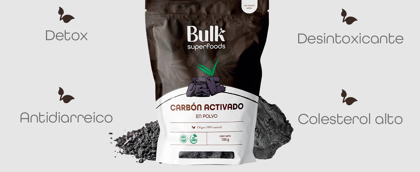 bulk, activated carbon, dietary supplement