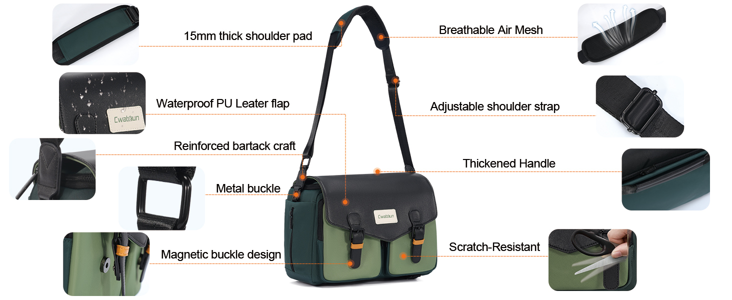 Camera Messenger Bag