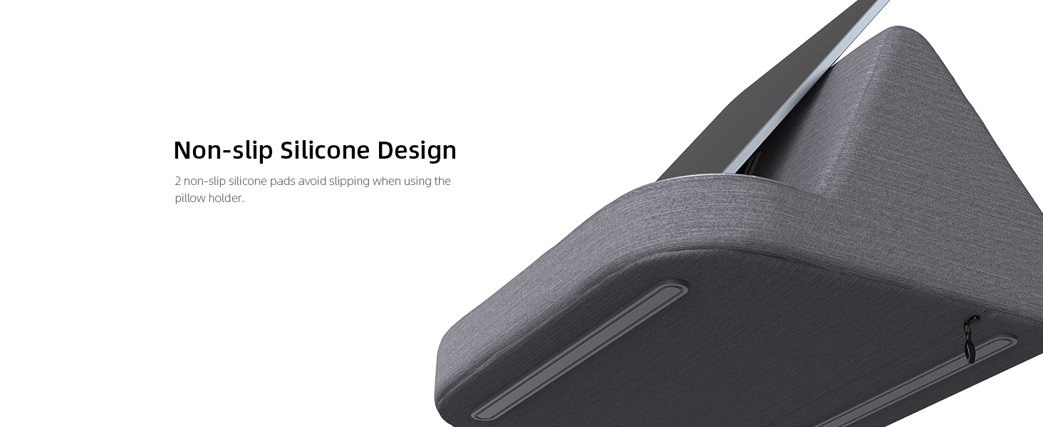 Lamicall Pillow Pad Tablet Holder Soft Tablet Cushion Stand for Bed