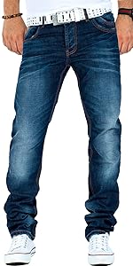 Cipo & Baxx Herren Jeans – Stilvolle Regular-Fit Denim mit Kontrastnähten | Bequeme & Modische Jeans für Männer | 5-Pock 1cc68fcb 8ad4 4a4e A3ae 520b7b178df8. CR0,0,150,300 PT0 SX150 V1