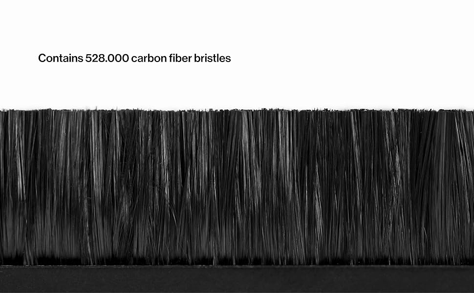 AM Record Cleaner Brush, Ultra Fine Carbon Fibre, Record