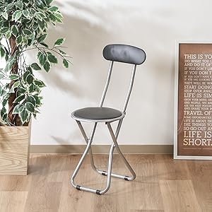 値段交渉可(^o^)完売品　binaria　スツール　ブラック　　いす　チェア ポールチェア トント スツール ブラック (配送員設置) : 島忠