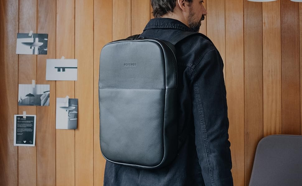 Leather Backpack NW108 A+
