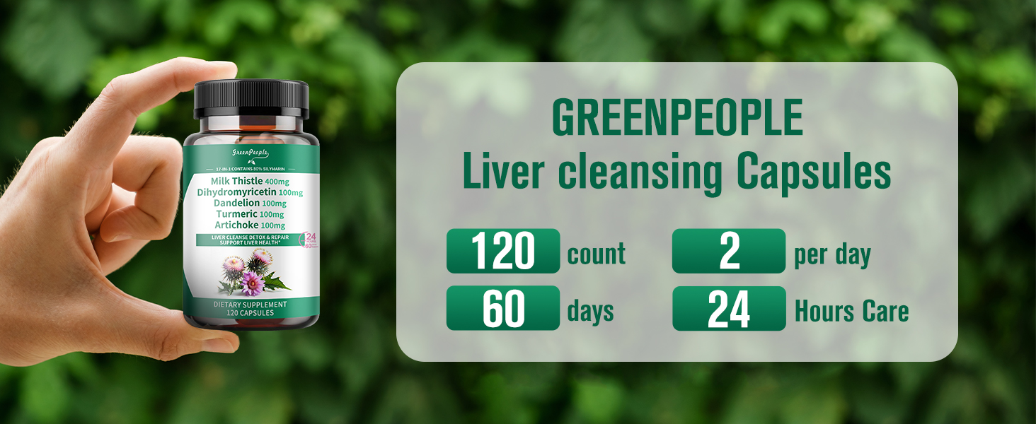 Liver cleansing capsules