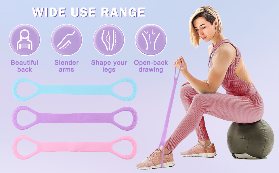 arm resistance bands,figure 8 straps,shoulder stretcher